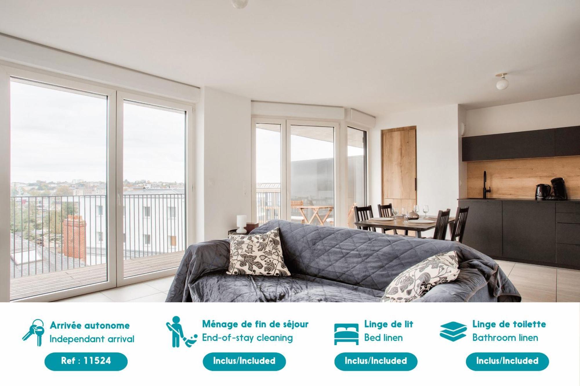 Apartament Escapade Sur L'Ile De Nantes Zewnętrze zdjęcie